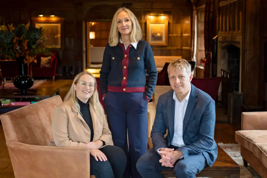Victoria Allman Lettings team - first anniversary of the South Cotswolds letting agency